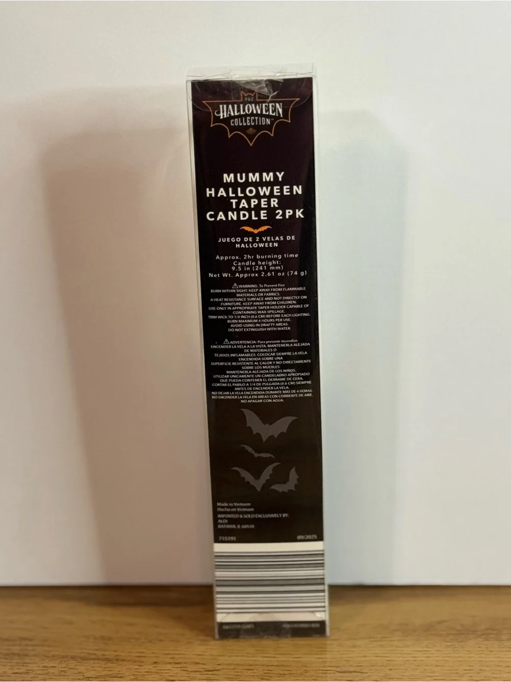 NEW Mummy Taper Candles - Cream (2-Pack)